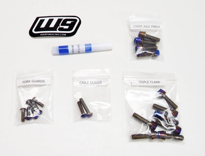 Titanium Fork Bolts (Collective)