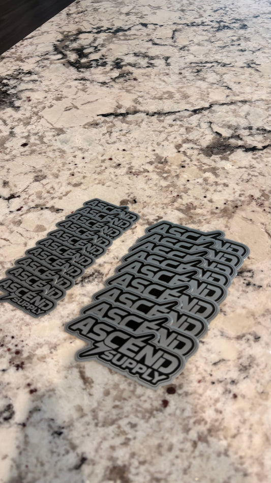 Ascend supply sticker packs