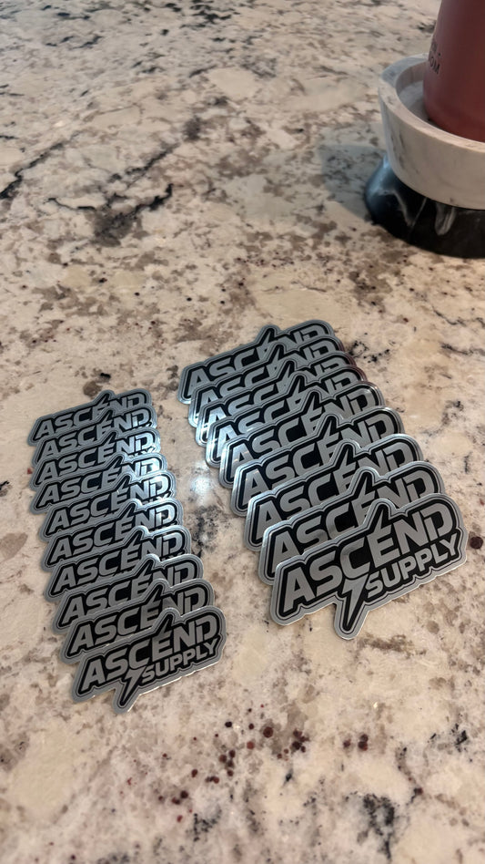 Ascend supply sticker packs