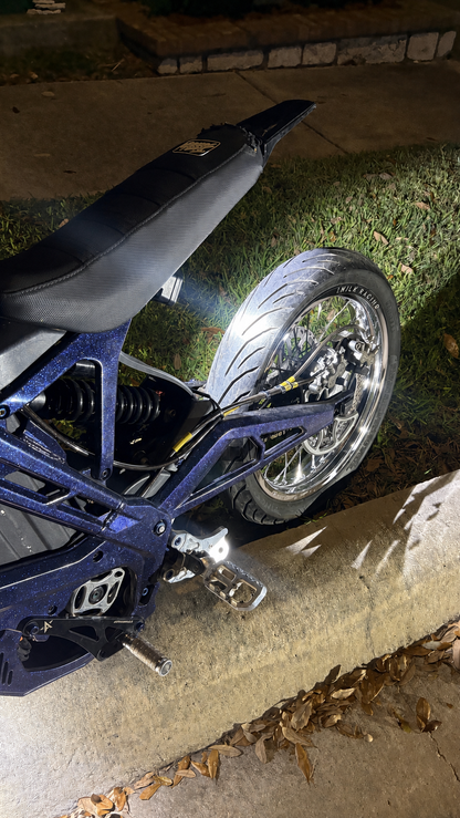 Talaria x3 / Mx3 / Mx4 / 17” CHROME WIDE SUPERMOTO WHEELSET