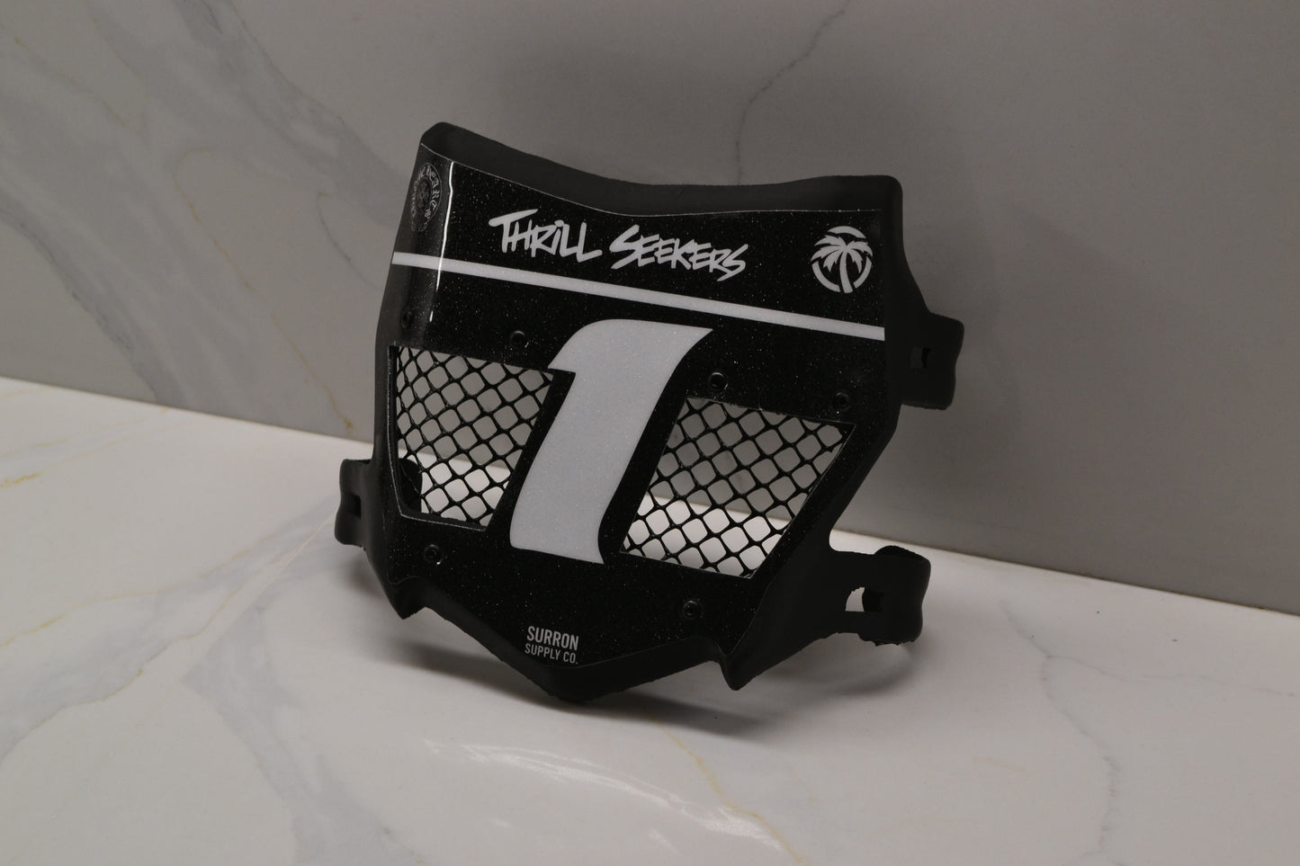 "MotoCutz" Vented Front Number Plate