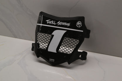 "MotoCutz" Vented Front Number Plate