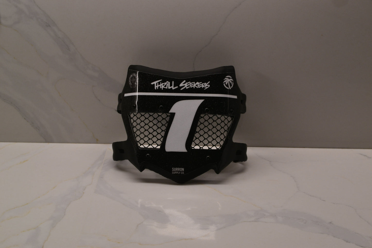 "MotoCutz" Vented Front Number Plate