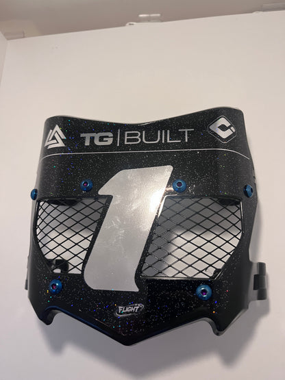 Titanium Vented Plate (Real plastic plate)