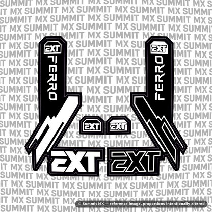 EXT Ferro Fork Tube Decal