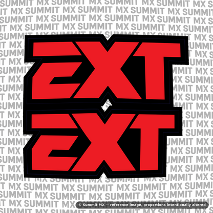 EXT Fork Tube Decal
