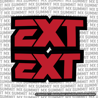 EXT Fork Tube Decal