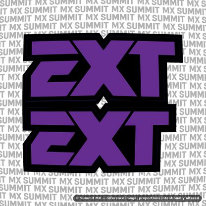 EXT Fork Tube Decal