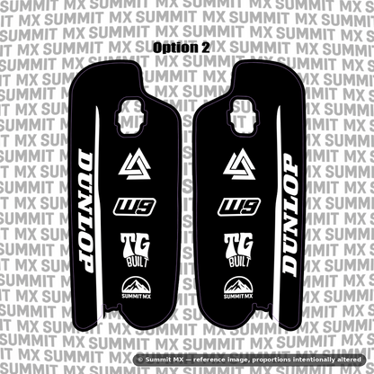 Fastace ALX13RC Fork Guard Decal