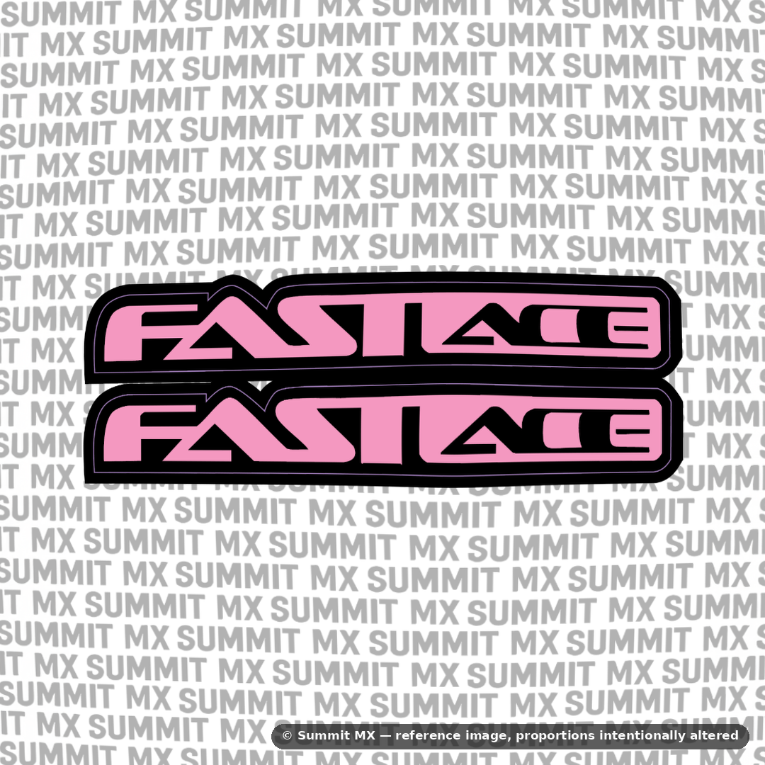 Fastace Fork Tube Decal (Without Fastace Icon)