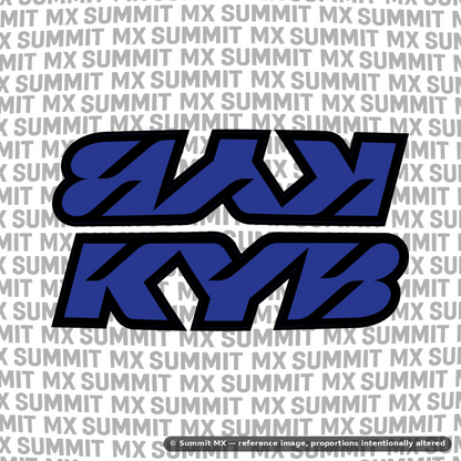 KYB Fork Tube Decal