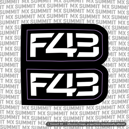Sirris "F43" Fork Decal