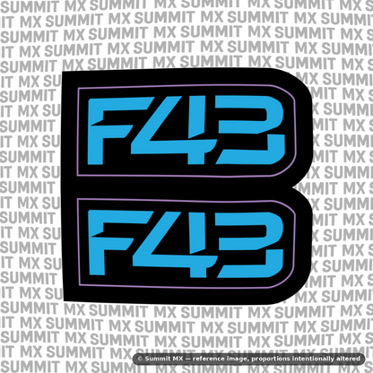Sirris "F43" Fork Decal