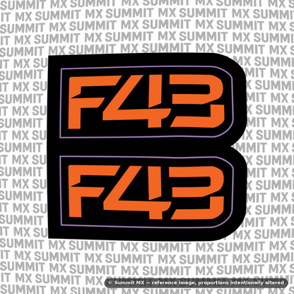 Sirris "F43" Fork Decal