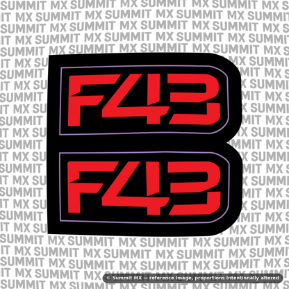 Sirris "F43" Fork Decal