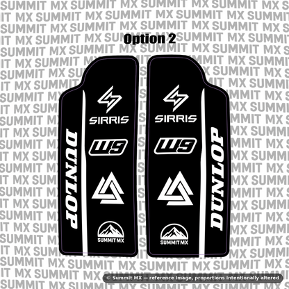 Sirris F43 Fork Guard Decal