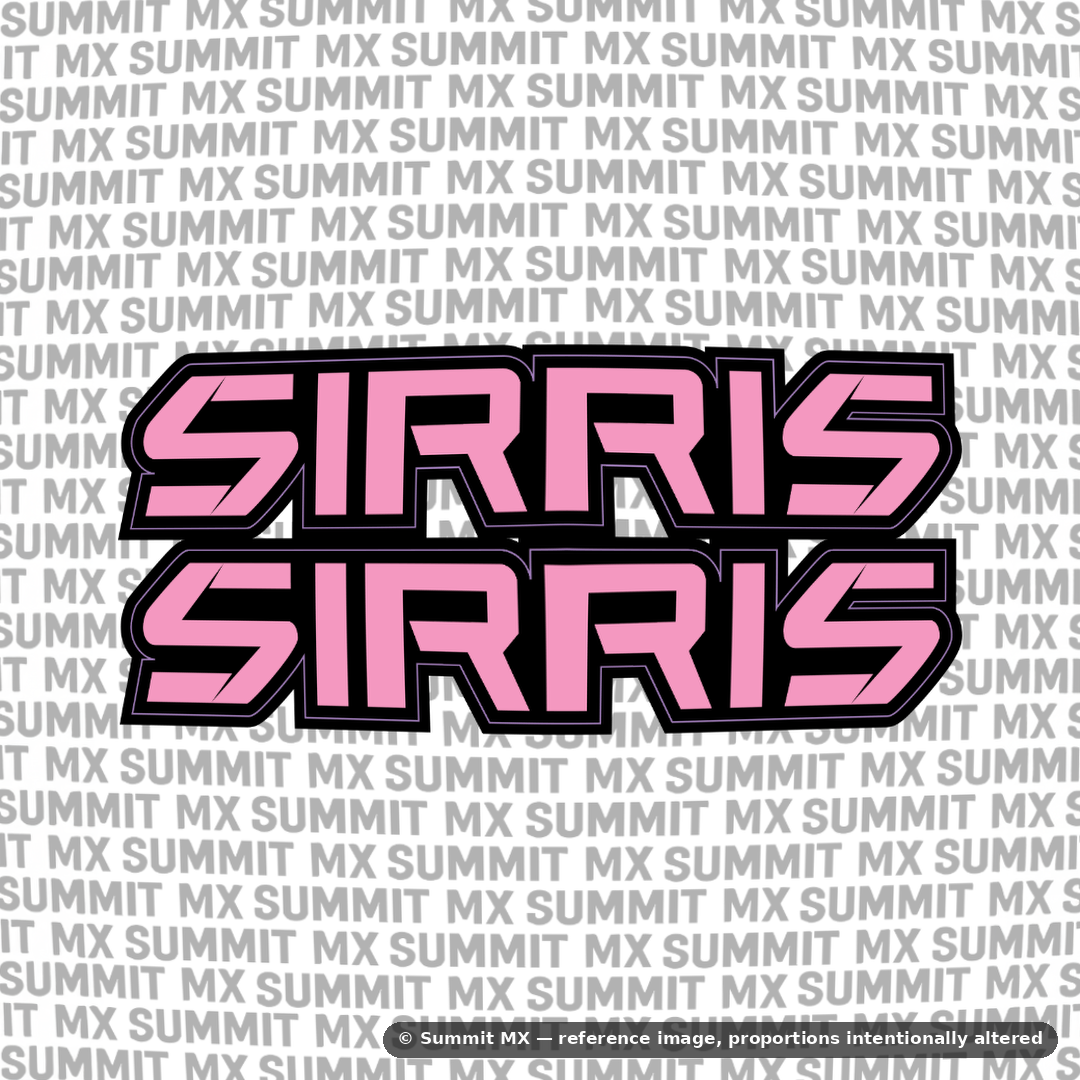 Sirris Fork Tube Decal