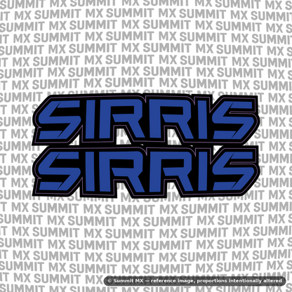 Sirris Fork Tube Decal