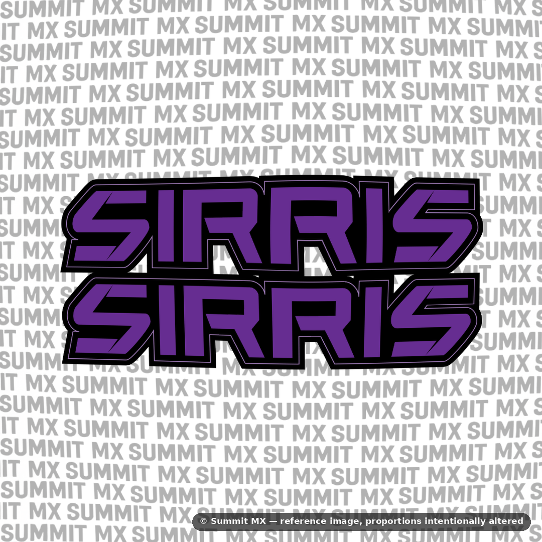 Sirris Fork Tube Decal