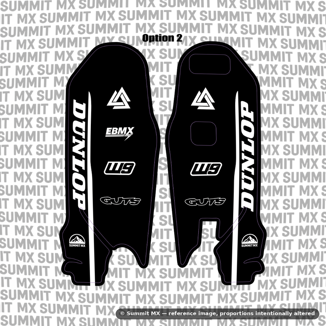 Ultra Bee Fork Guard Decal