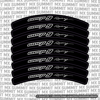 Warp 9 Rim Decals